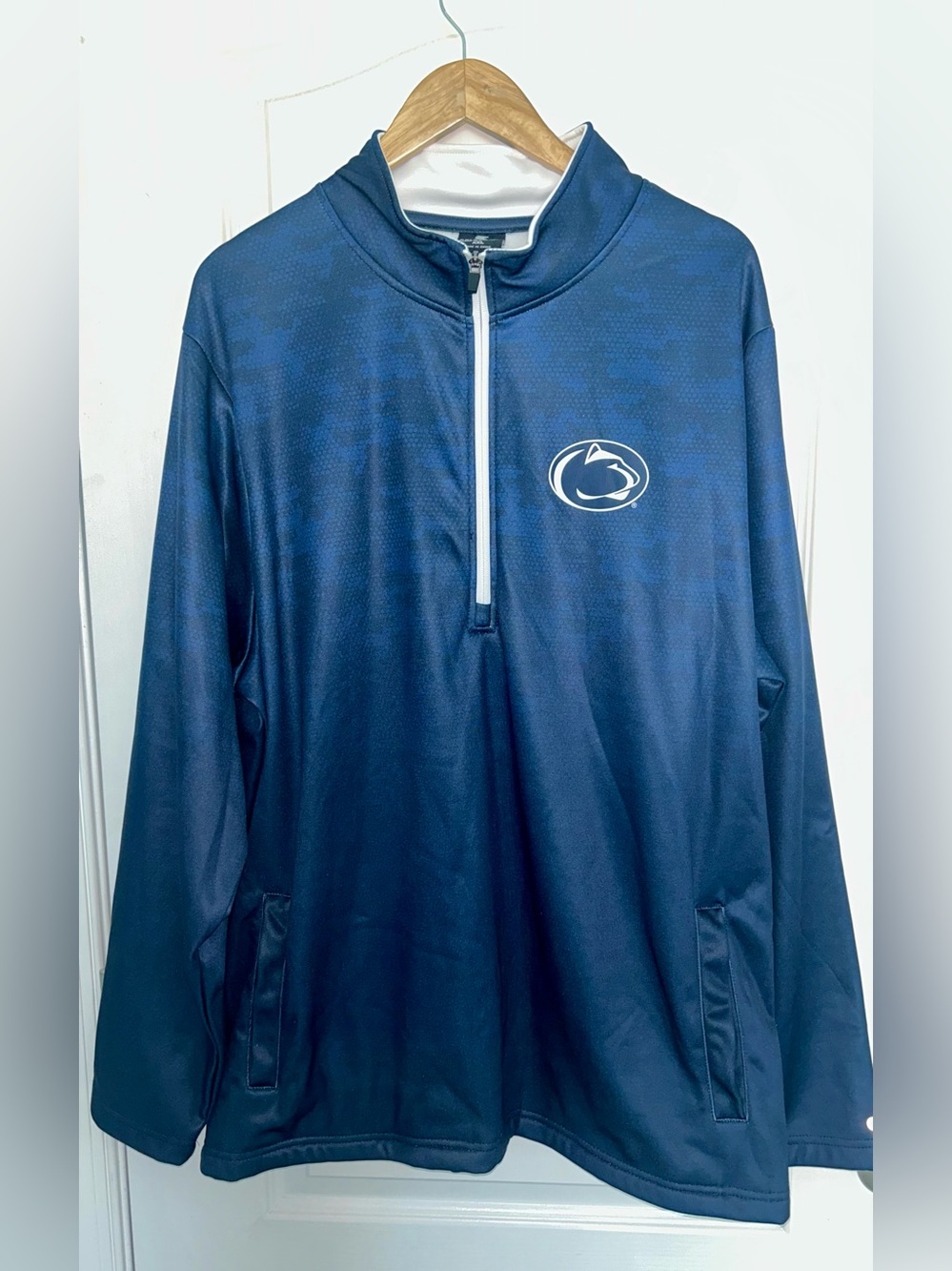 Colosseum Penn State Nittany Lions‎ 1/4 Zip Men's XXL NWOT Navy Pullover Jacket